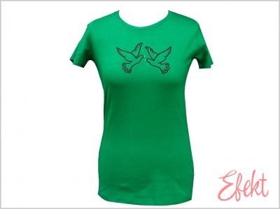 Dámske vyšívané tričko 