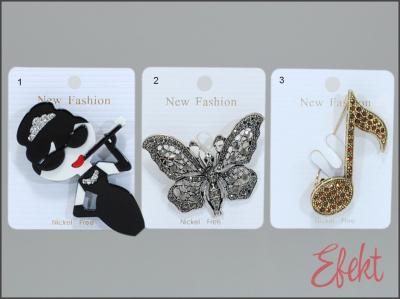 Brošňa s kamienkami