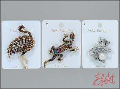 Brošňa s kamienkami