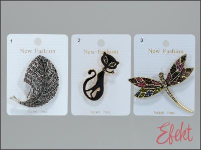 Brošňa s kamienkami