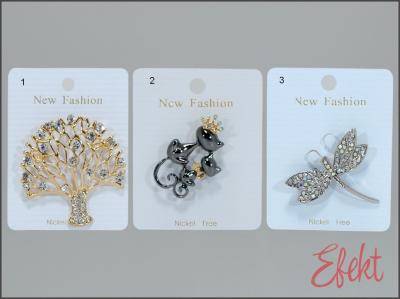 Brošňa s kamienkami