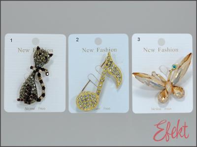 Brošňa s kamienkami